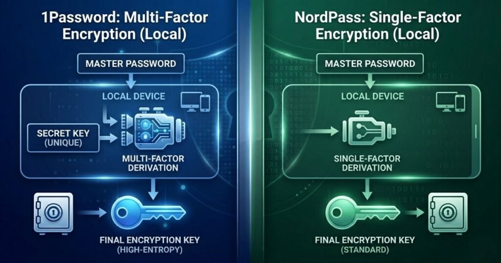 Key Differences Between 1Password and NordPass